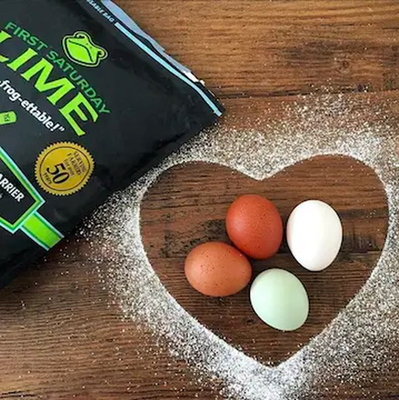 First Saturday Lime Insect Repellent - Versatile 5 or 20 LB Bag for Effective Insect Control in Gardens, Homes, and Barns